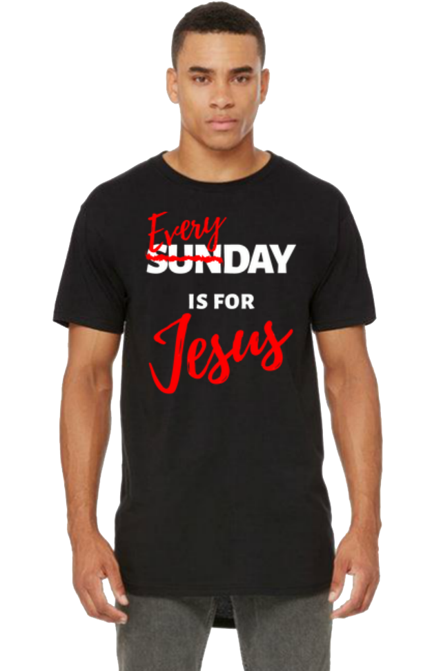 EVERYDAY FOR JESUS Long Body Tee