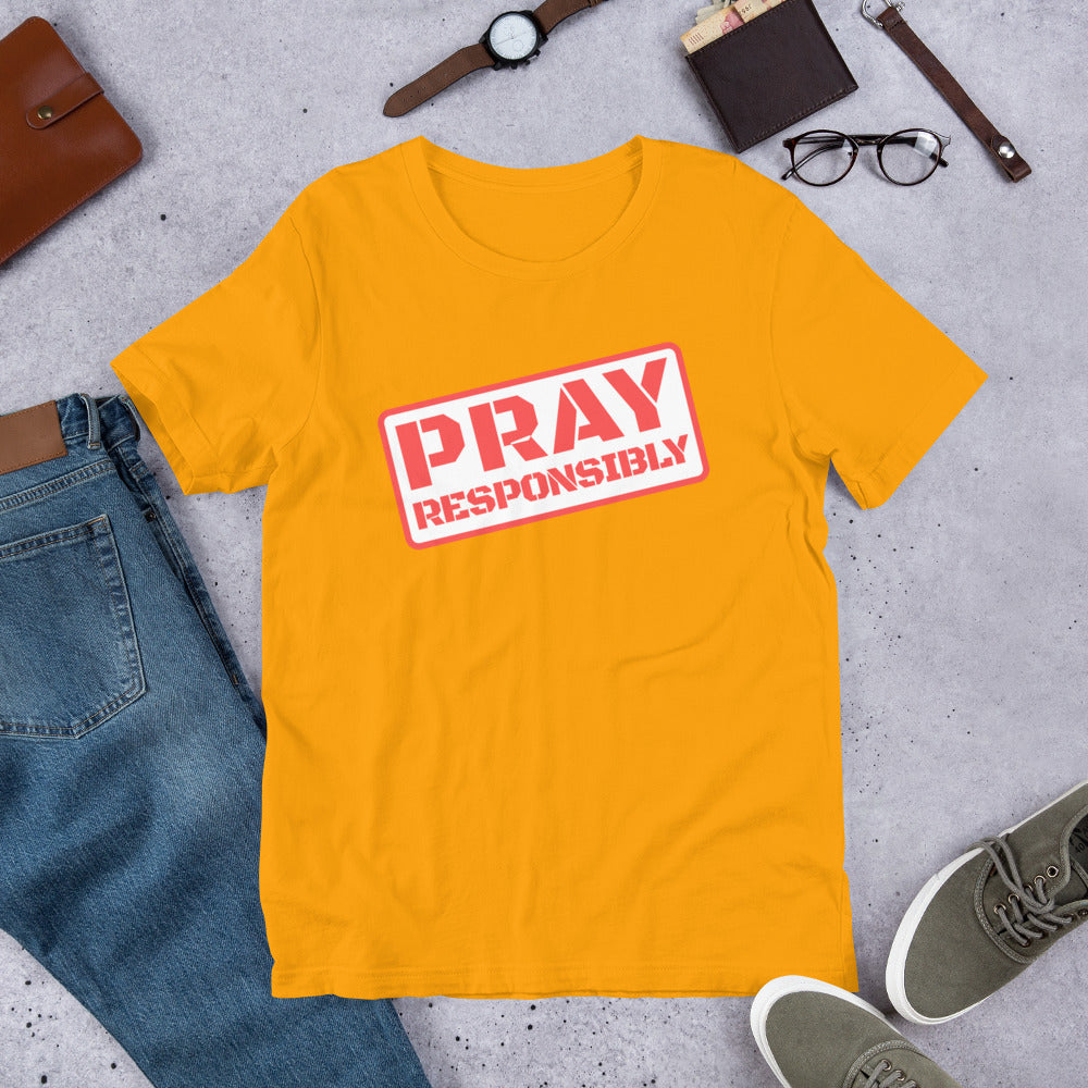 PRAY RESPONSIBLY Tee