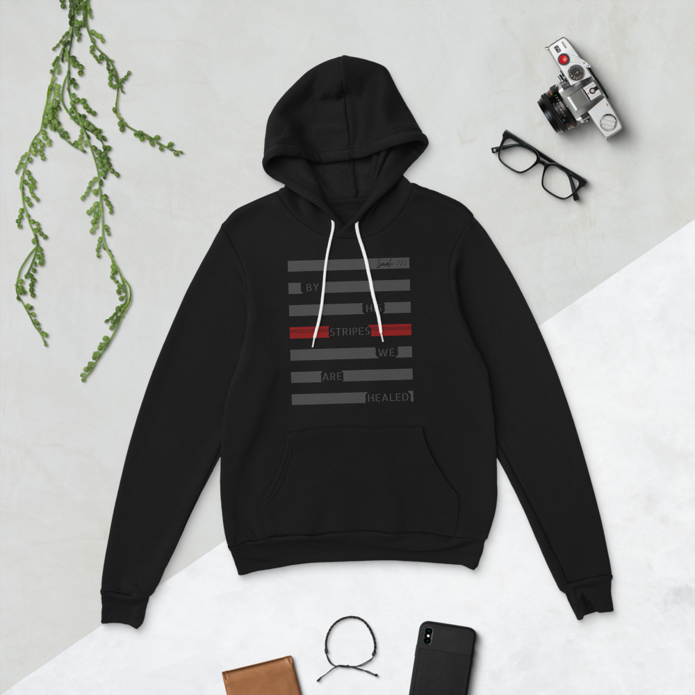 BY HIS STRIPES hoodie