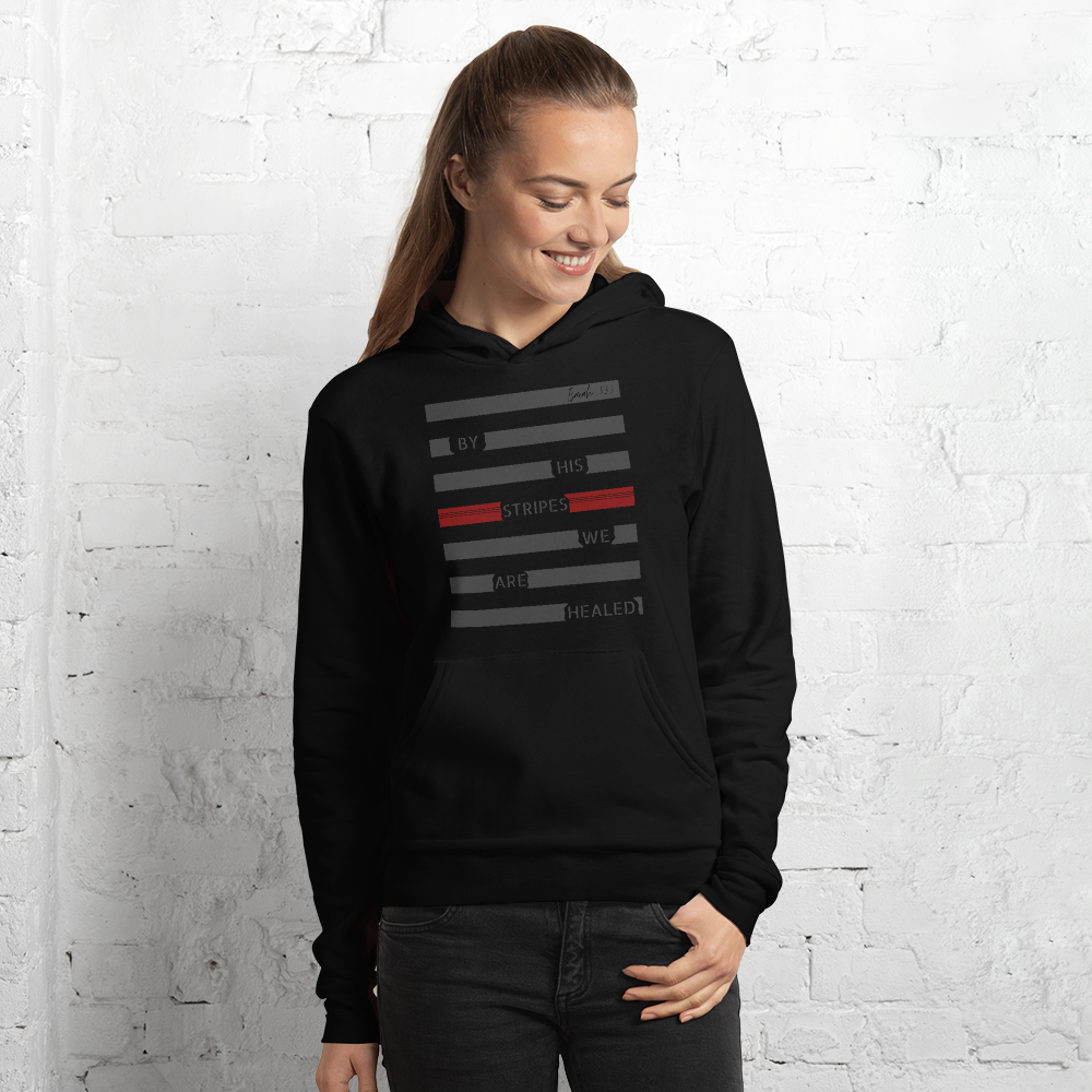BY HIS STRIPES hoodie
