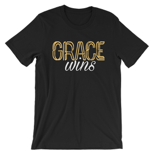 Grace Wins tee