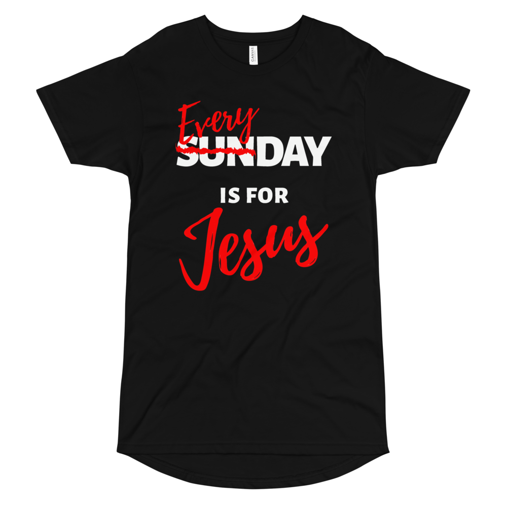 EVERYDAY FOR JESUS Long Body Tee