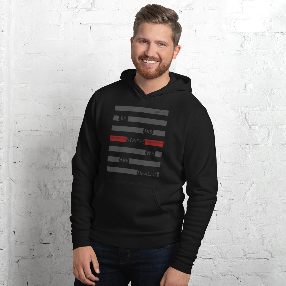 BY HIS STRIPES hoodie