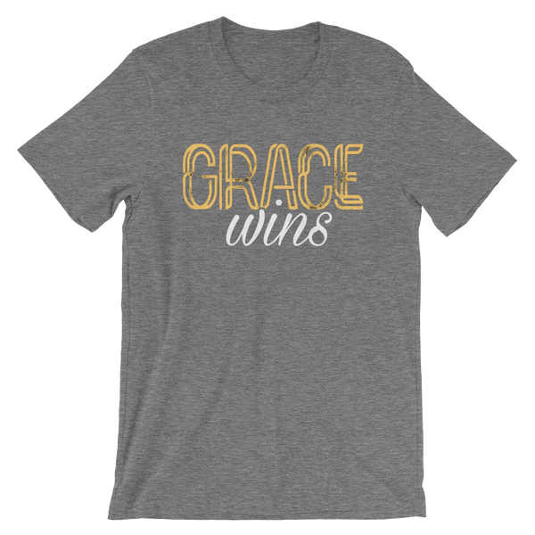 Grace Wins tee