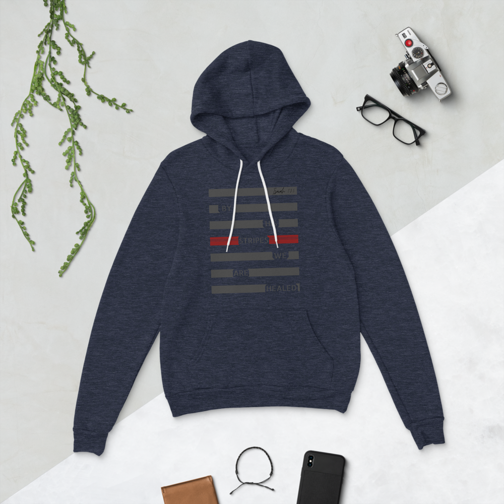 BY HIS STRIPES hoodie